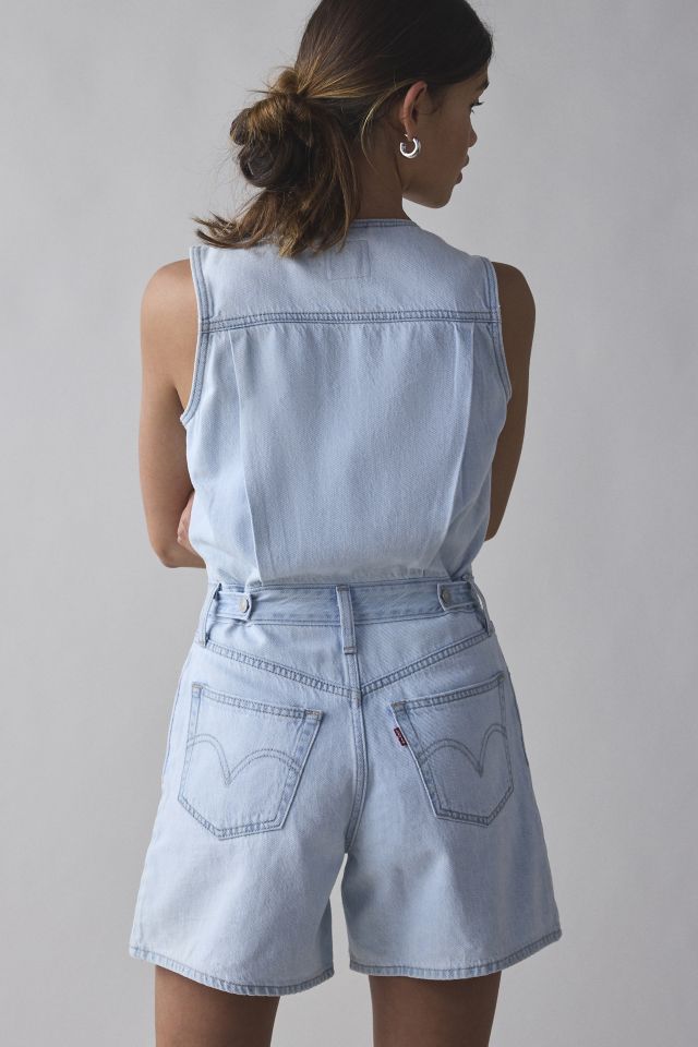 Levi's® Denim Vest Romper #3