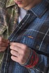 Deus Ex Machina Genesis Embroidered Spliced Flannel Shirt