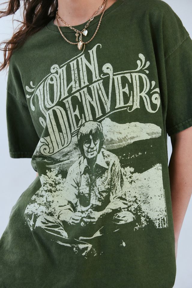 John Denver Graphic T-Shirt Dress #1