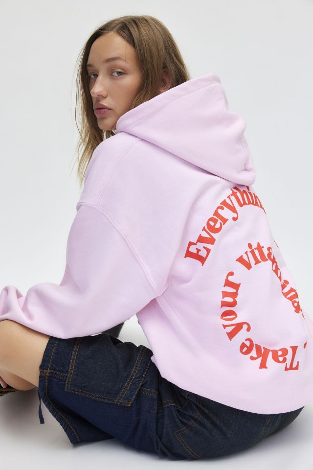 Take Your Vitamins Graphic Hoodie Sweatshirt #3