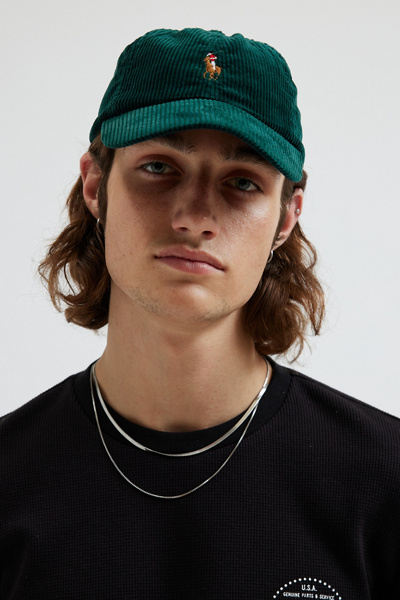 Polo Ralph Lauren Logo Icon Corduroy Baseball Hat | Urban Outfitters