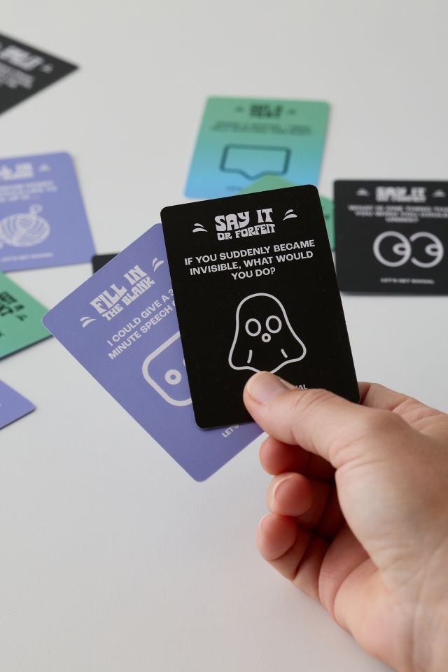 Let’s Get Social Unplugged Connections Party Game #2