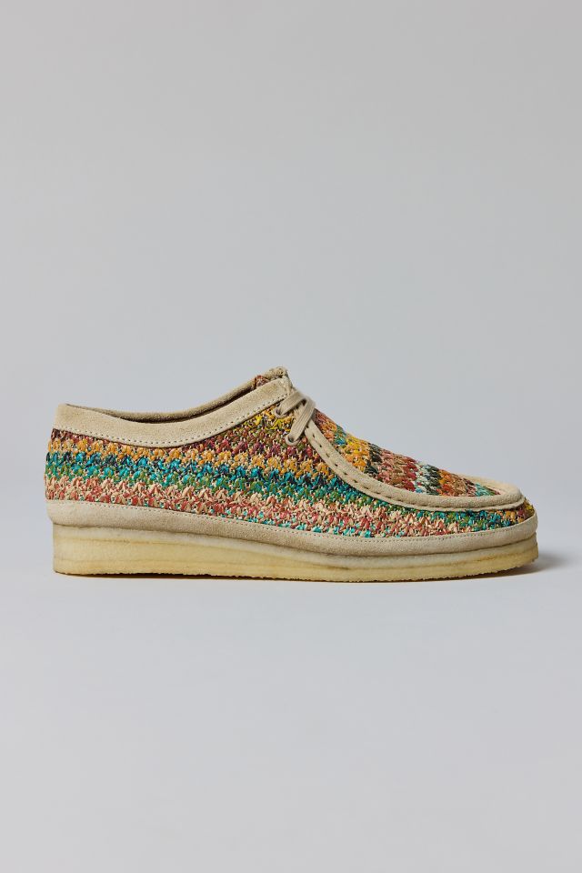 Clarks Wallabee Raffia Shoe