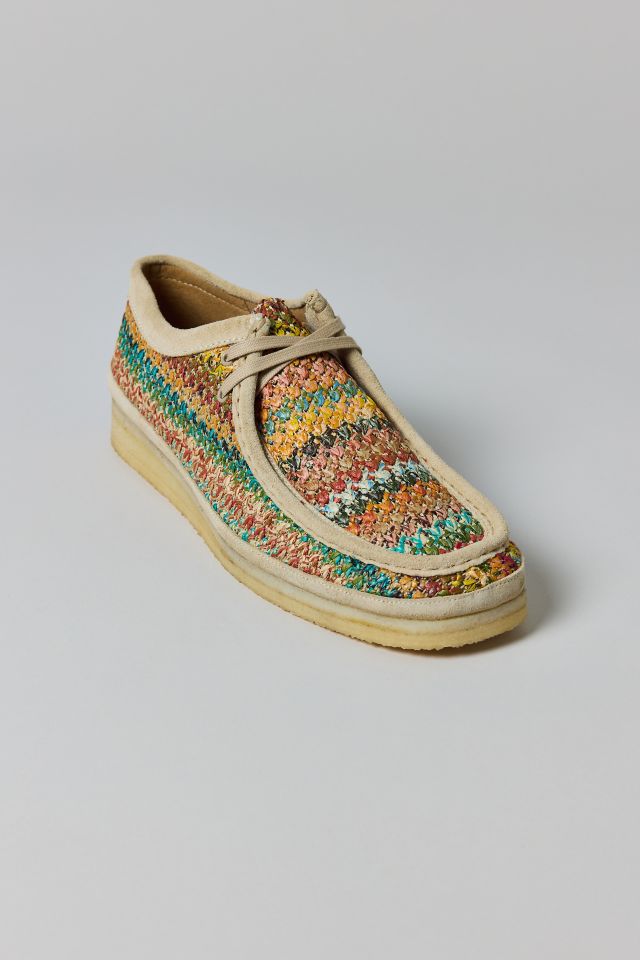 Clarks Wallabee Raffia Shoe