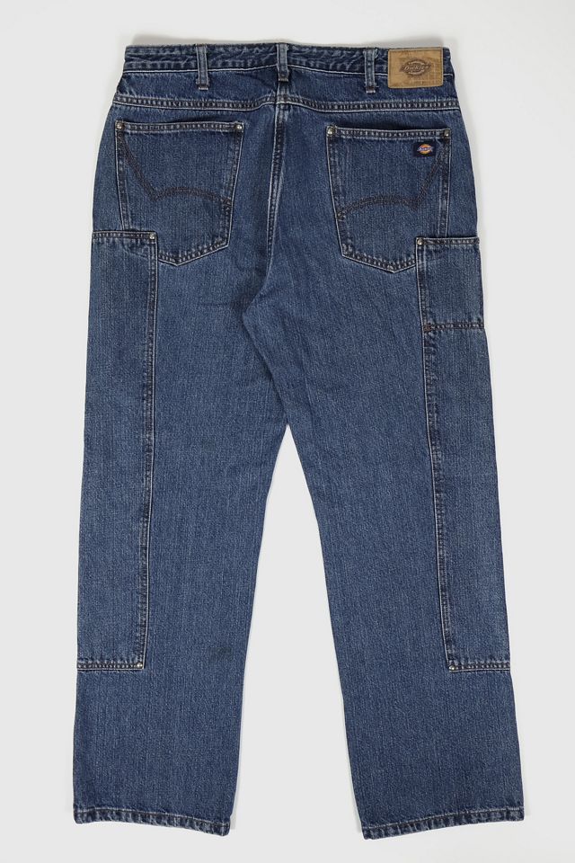Dickies Relaxed Fit Straight Denim Pants, Men's, Size 35 cotton blue type Vintage Second Hand