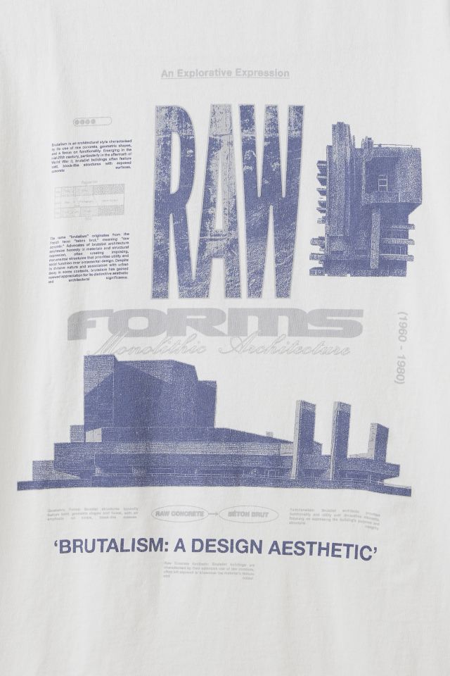 Raw Forms Cotton Graphic Tee #2