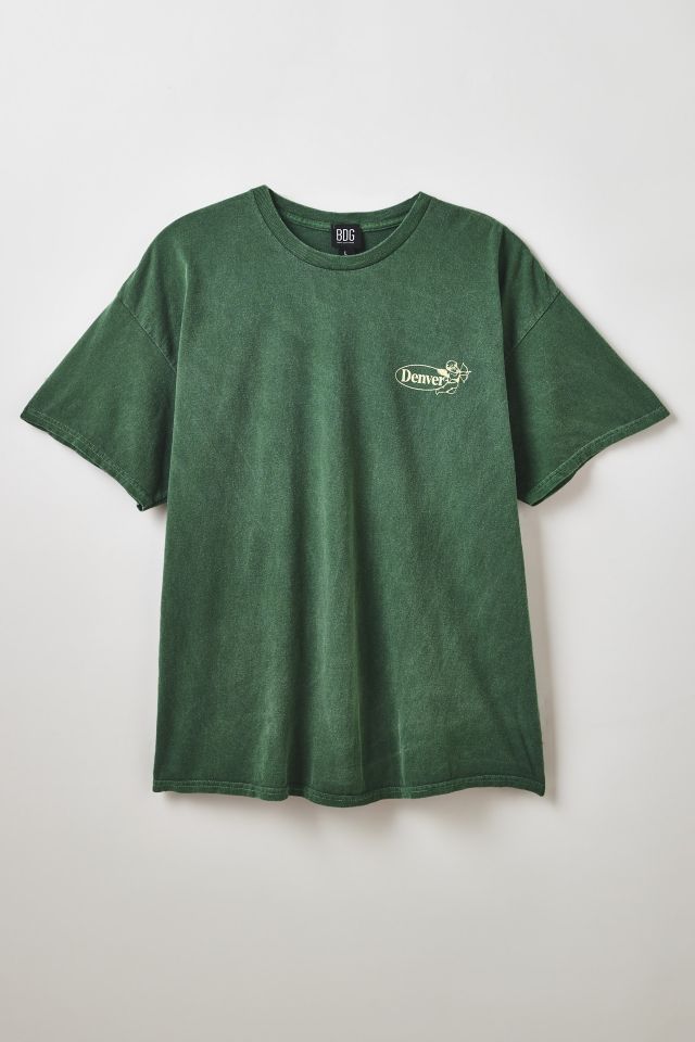 Denver Colorado Washed Cotton Graphic Tee #1