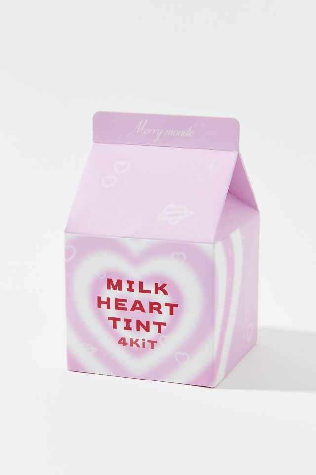 Merrymonde Milk Heart Lip & Cheek Tint Set #1