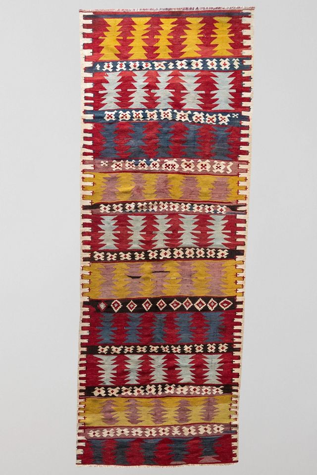 Vintage Turkish Malatya Runner Rug | Urban Outfitters