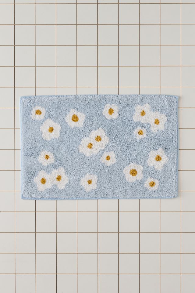 Meadowland Floral Plush Tufted Bath Mat #1