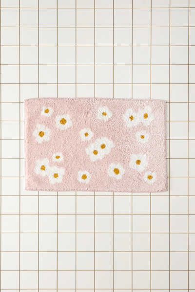 Urban Outfitters Meadowland Floral Tufted Bath Mat