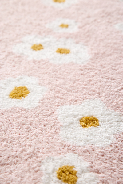 Urban Outfitters Meadowland Floral Tufted Bath Mat - Thumbnail 4