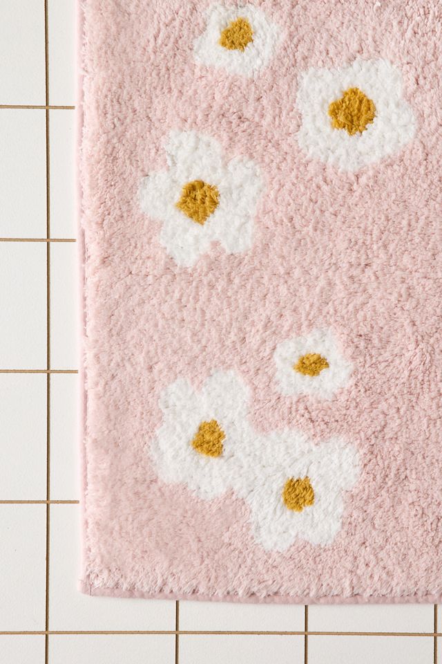 Tapis de Bain en Peluche à Fleurs Meadowland Capitonné #3
