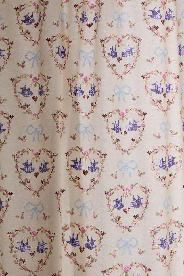 Lovebirds Shower Curtain #1