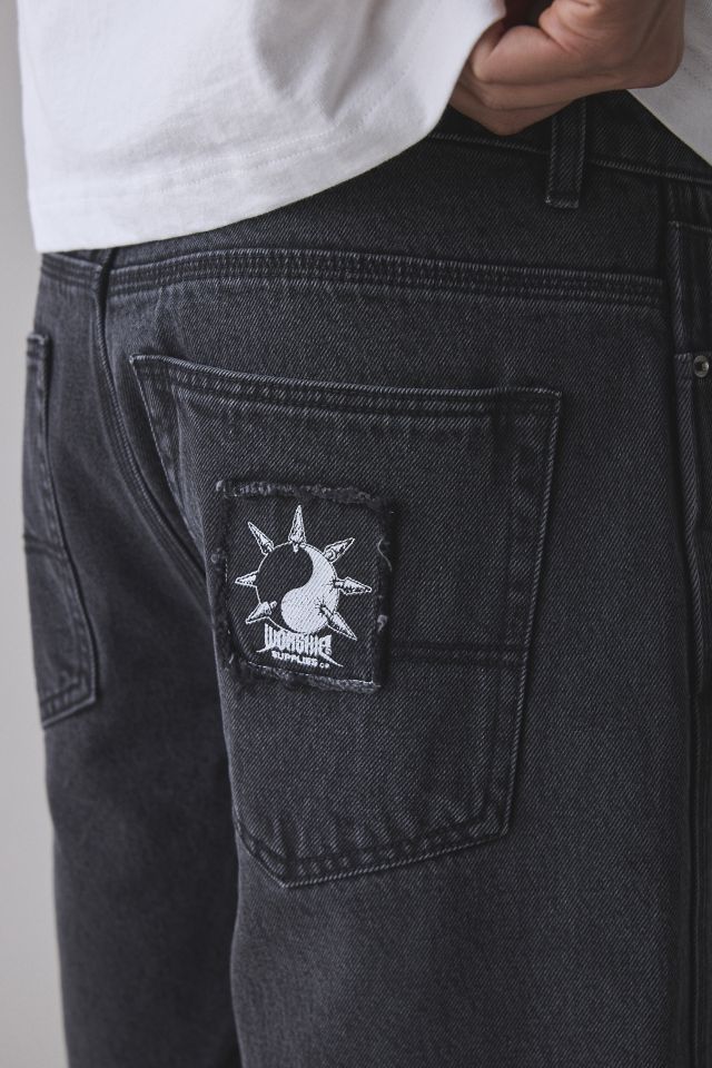 WORSHIP SUPPLIES Short en Denim Nuclear Lounger #3