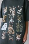 Kimchi Blue Cat Graphic T-Shirt Dress