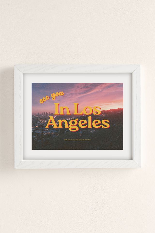 GS Print Shoppe See You In LA Art Print #1
