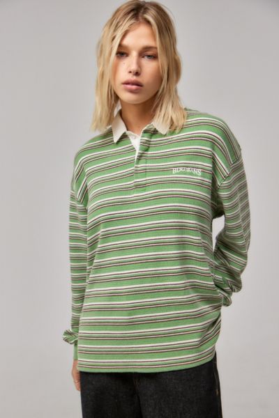 Vintage 1980s Nike Sportswear Label Rugby Shirt Made in USA