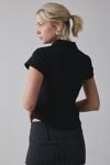 Silence + Noise Piper Denim Micro Skort