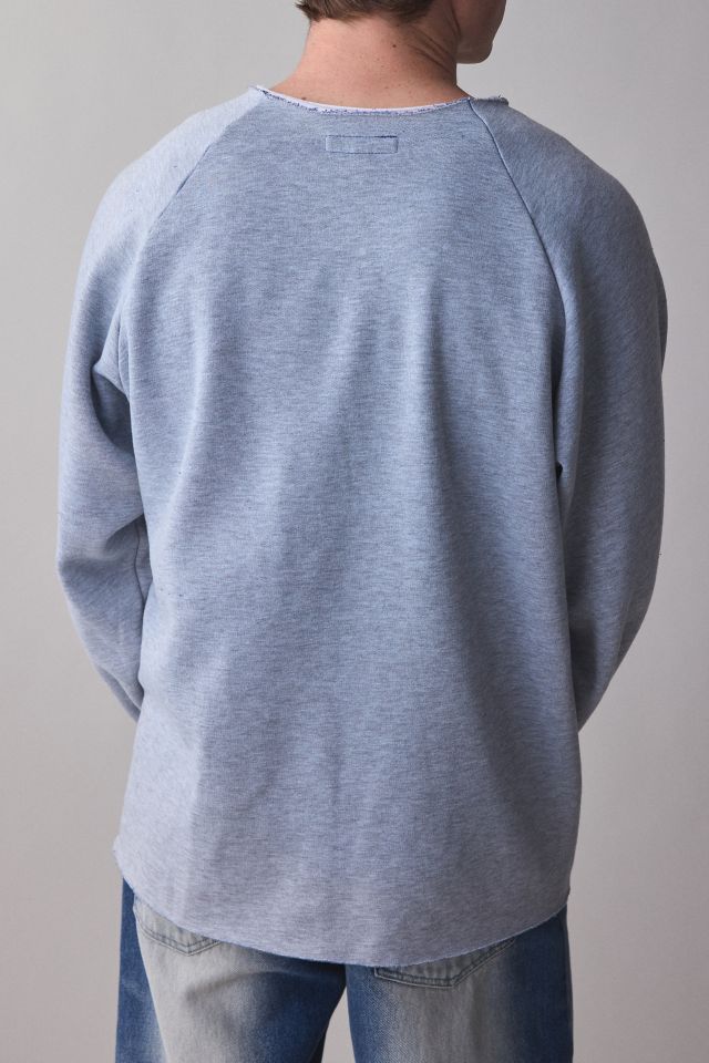 Monitaly Raglan Sleeve Crew Neck Sweatshirt #1