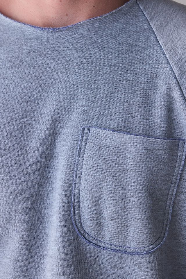 Monitaly Raglan Sleeve Crew Neck Sweatshirt #3