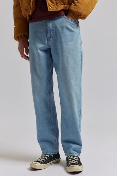 BDG 5-POCKET STRAIGHT FIT JEAN IN ICE WASH, MEN'S AT URBAN OUTFITTERS 