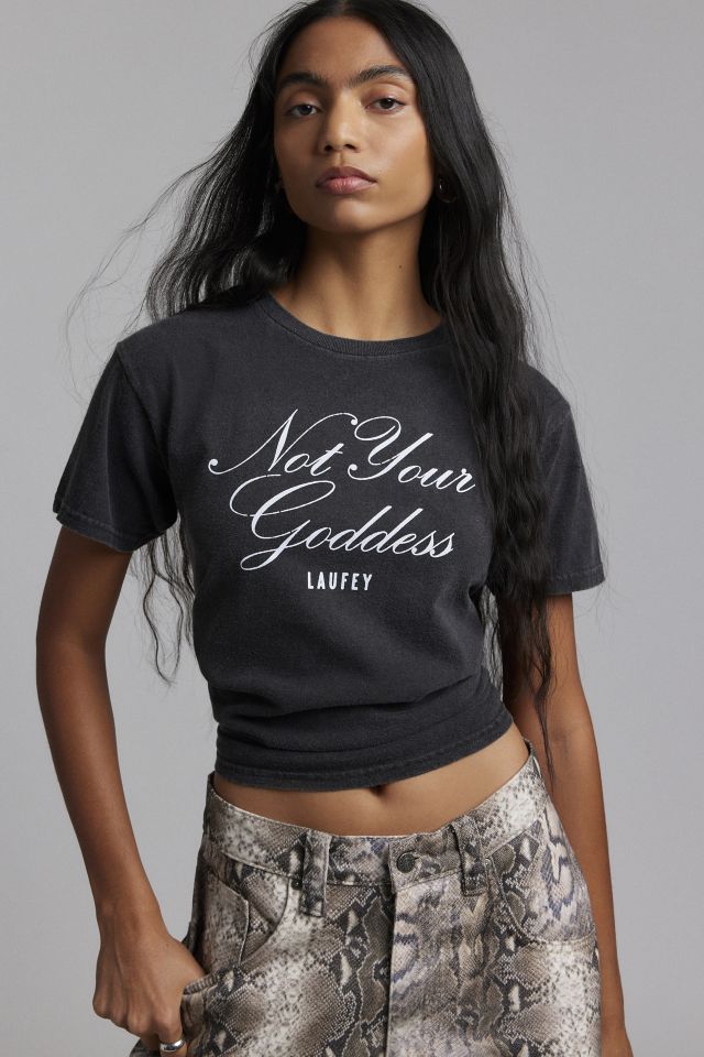 Laufey Not Your Goddess Graphic Slim Tee #2