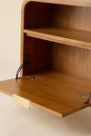 Kane Rounded Entryway Storage Cabinet