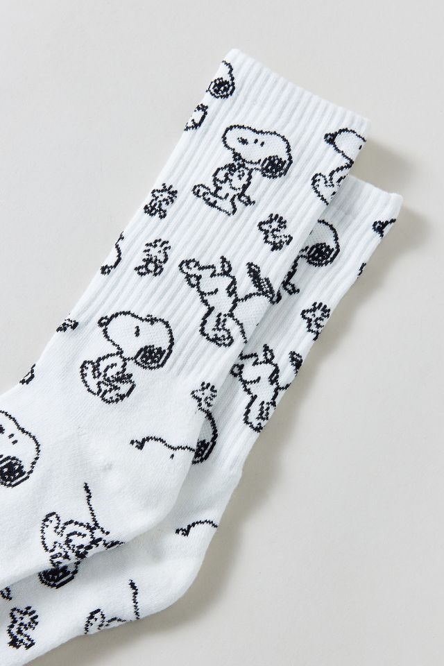 Peanuts Snoopy All Over Print Crew Sock #1