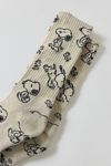 Peanuts Snoopy All Over Print Crew Sock