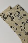 Peanuts Snoopy All Over Print Crew Sock