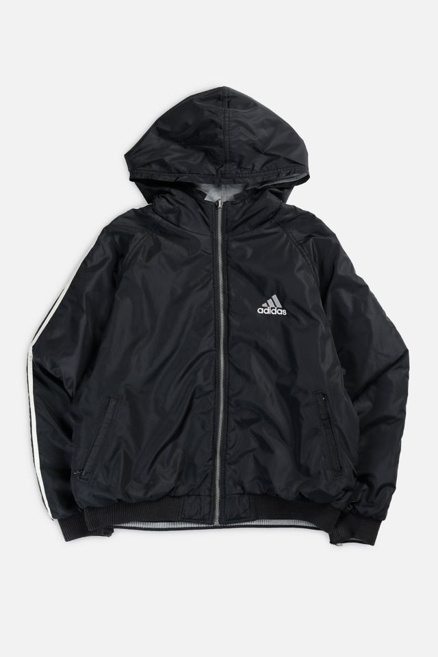 Adidas windbreaker reversible jacket online