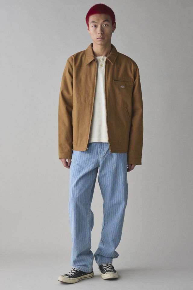 BDG Striped Straight Fit Utility Work Jean #3