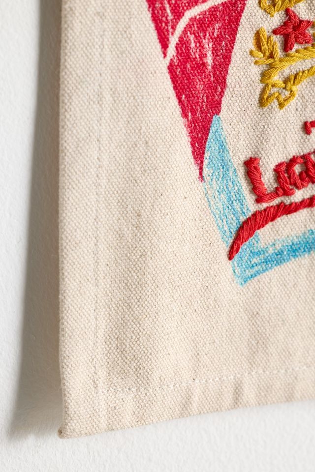 So Drama Embroiderd Flag Tapestry #2