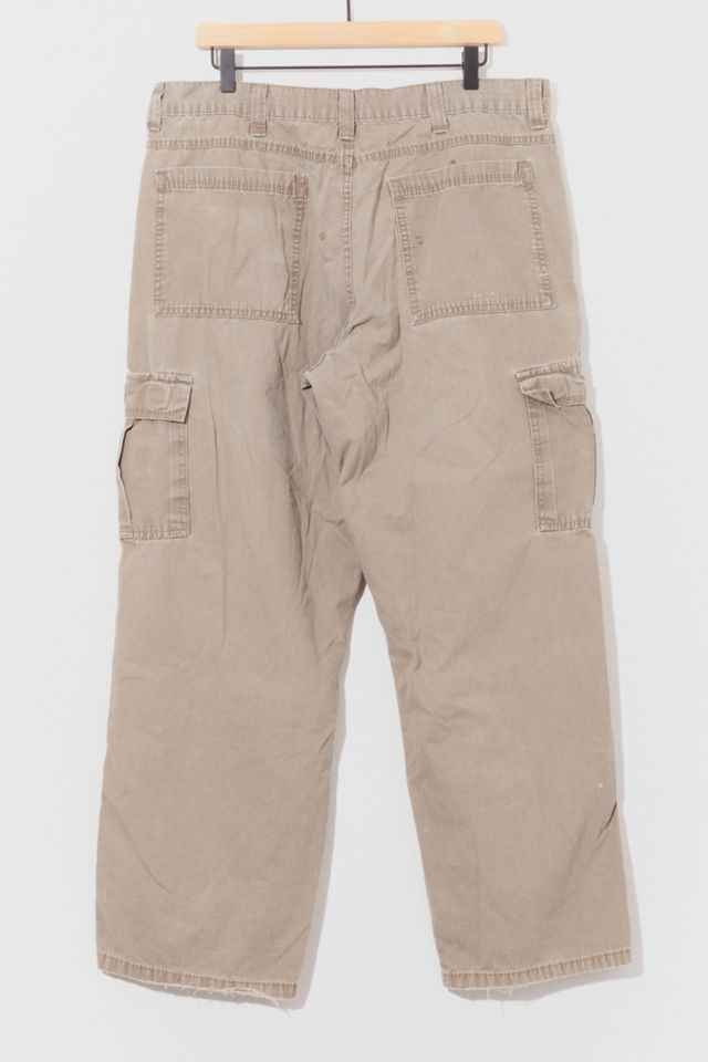 Vintage 1990s Distressed Wrangler Rip Stop Cargo Pants #2