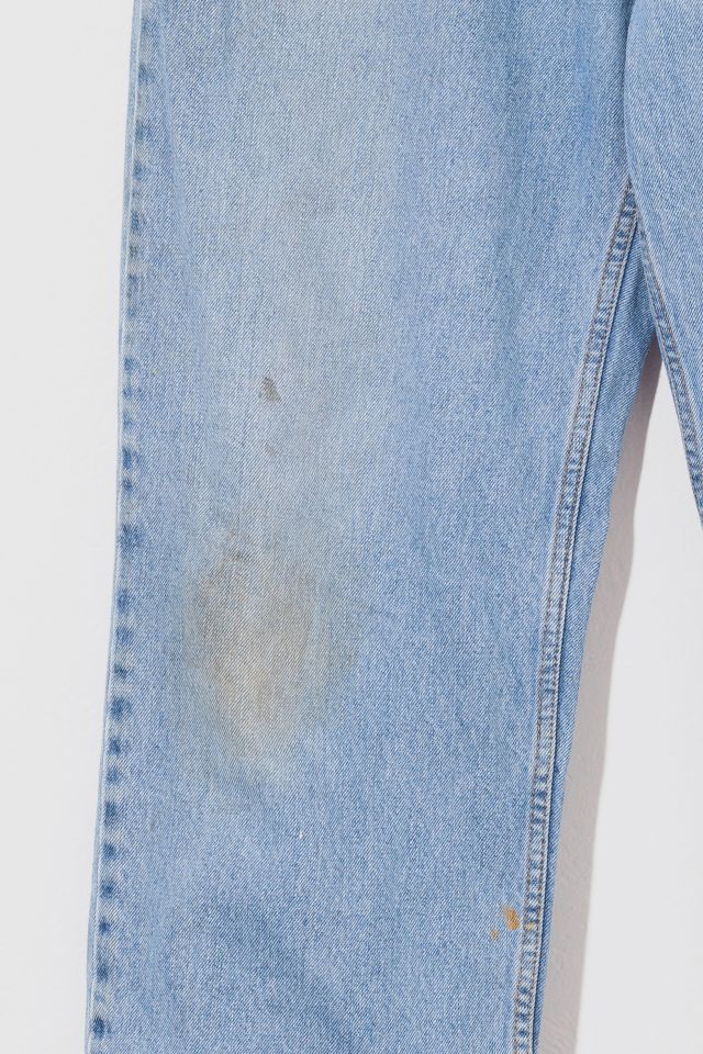 Vintage 1990s Levi’s® 550 Distressed Light Wash Denim Jeans #1