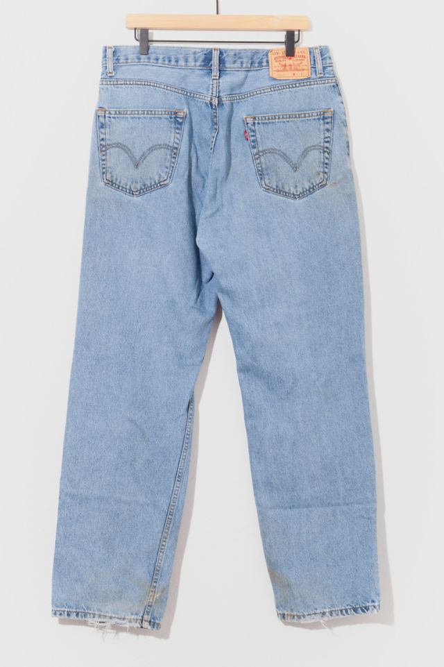 Vintage 1990s Levi’s® 550 Distressed Light Wash Denim Jeans #2