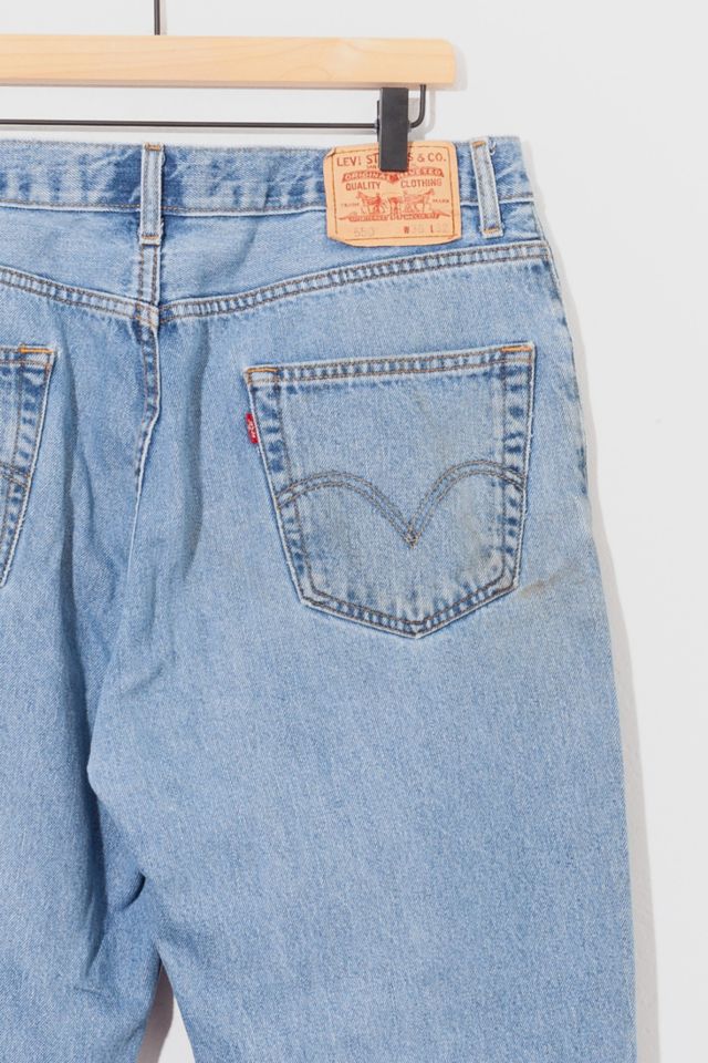 Vintage 1990s Levi’s® 550 Distressed Light Wash Denim Jeans #3