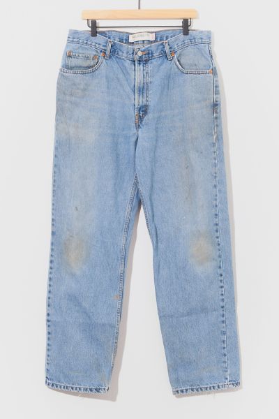 Vintage 1990s Levi’s® 550 Distressed Light Wash Denim Jeans