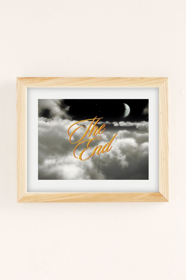 GS Print Shoppe THE END Retro MOVIE Art Print #1