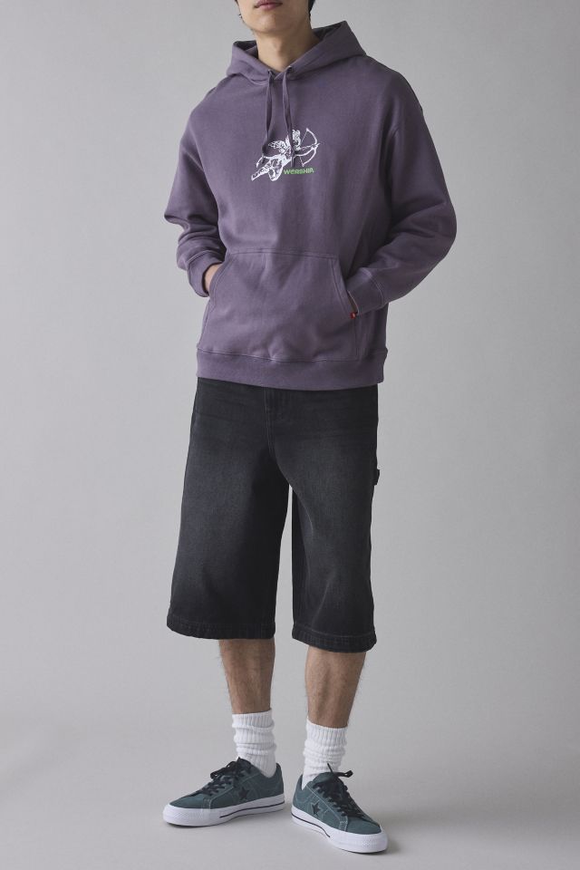 WORSHIP SUPPLIES Cherub Graphic Hoodie Sweatshirt #2