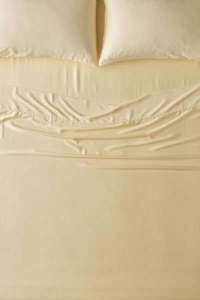 Ettitude Signature Sateen Sheet Set In Yellow At Urban Outfitters