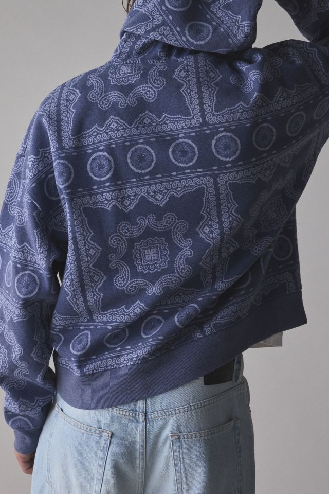 Chandail à capuchon et fermeture éclair BDG motif bandana #1