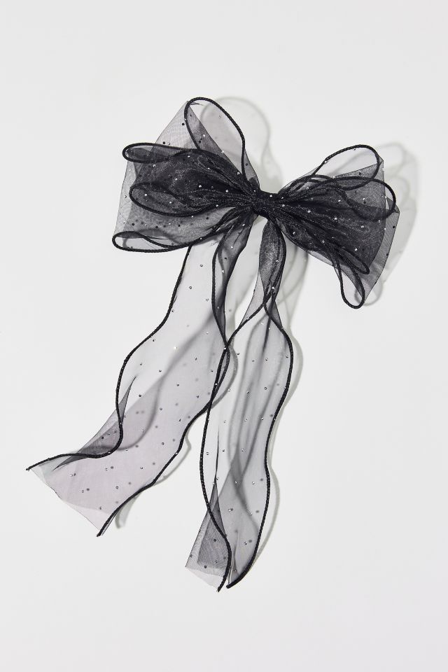 Twisted Ribbon Hair Bow Clip #1