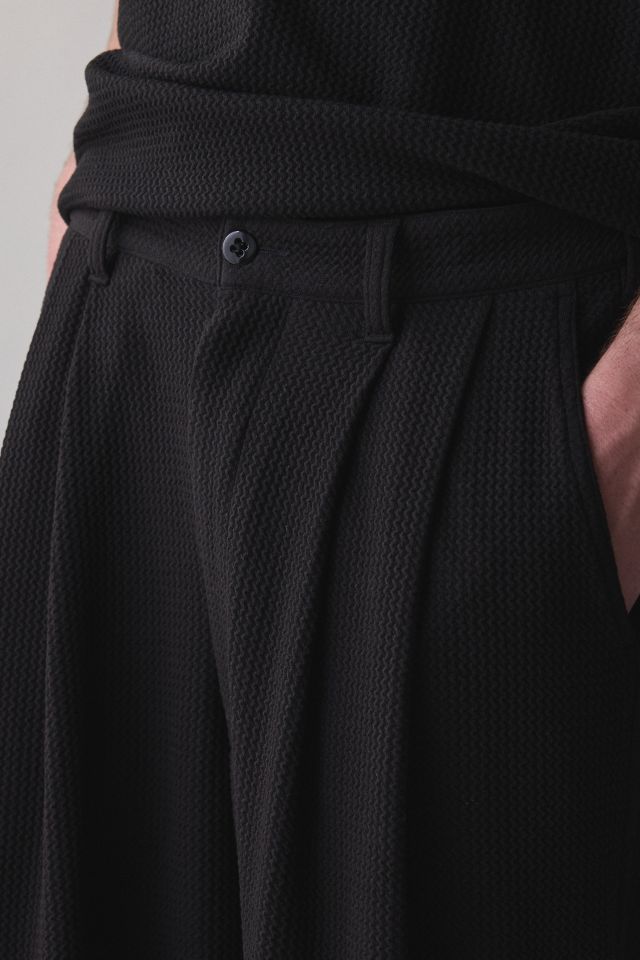 Monitaly Double Pleat Easy Trouser Pant #3