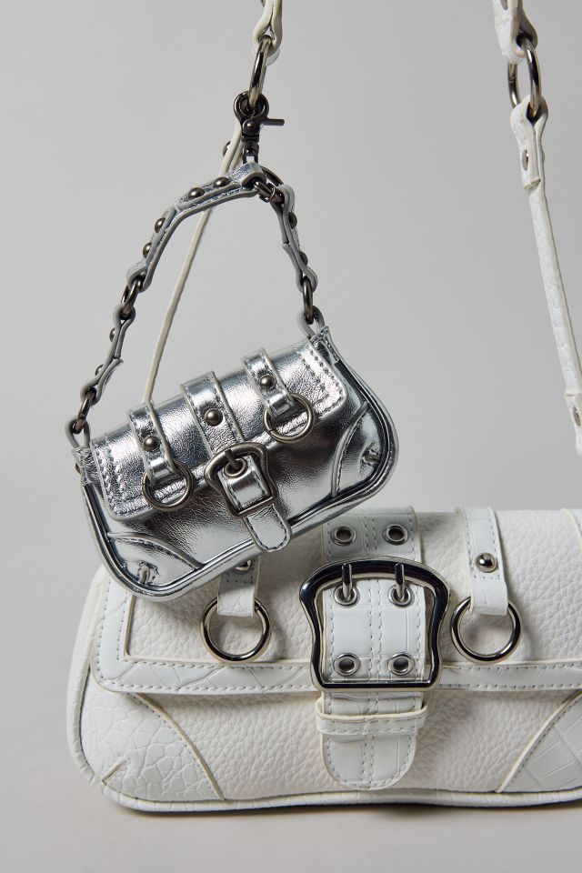 Silence + Noise Mini Jade Moto Bag Charm #1