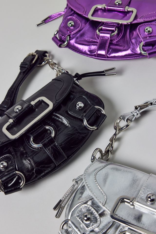 Silence + Noise Jenn Metallic Shoulder Bag #1