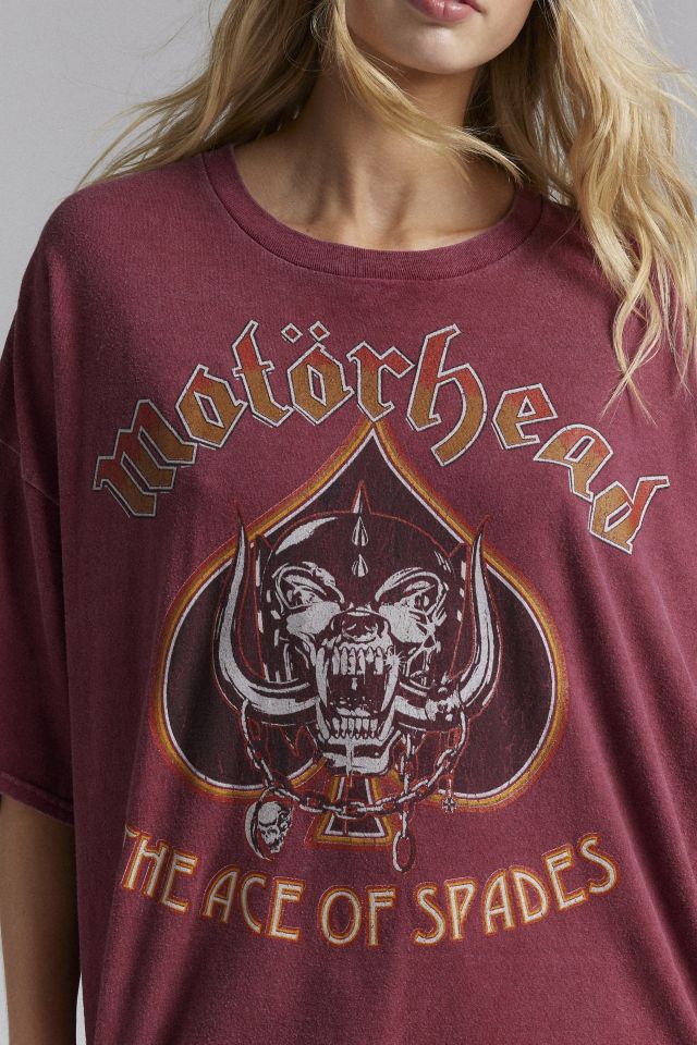 Motorhead The Ace Of Spades Graphic Oversized Tee #1