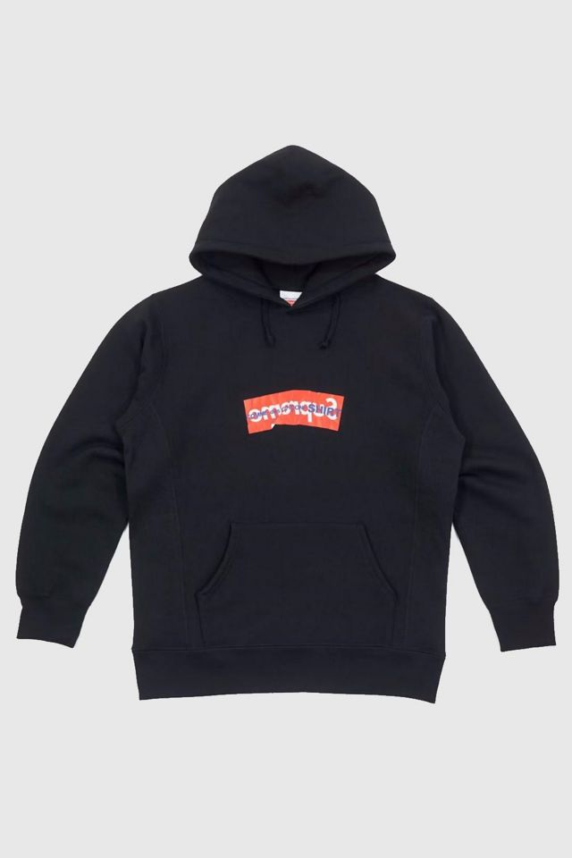 Supreme Comme Des Garcons Hooded Sweatshirt Urban Outfitters