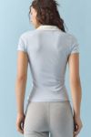 BDG Faye Cropped Polo Tee